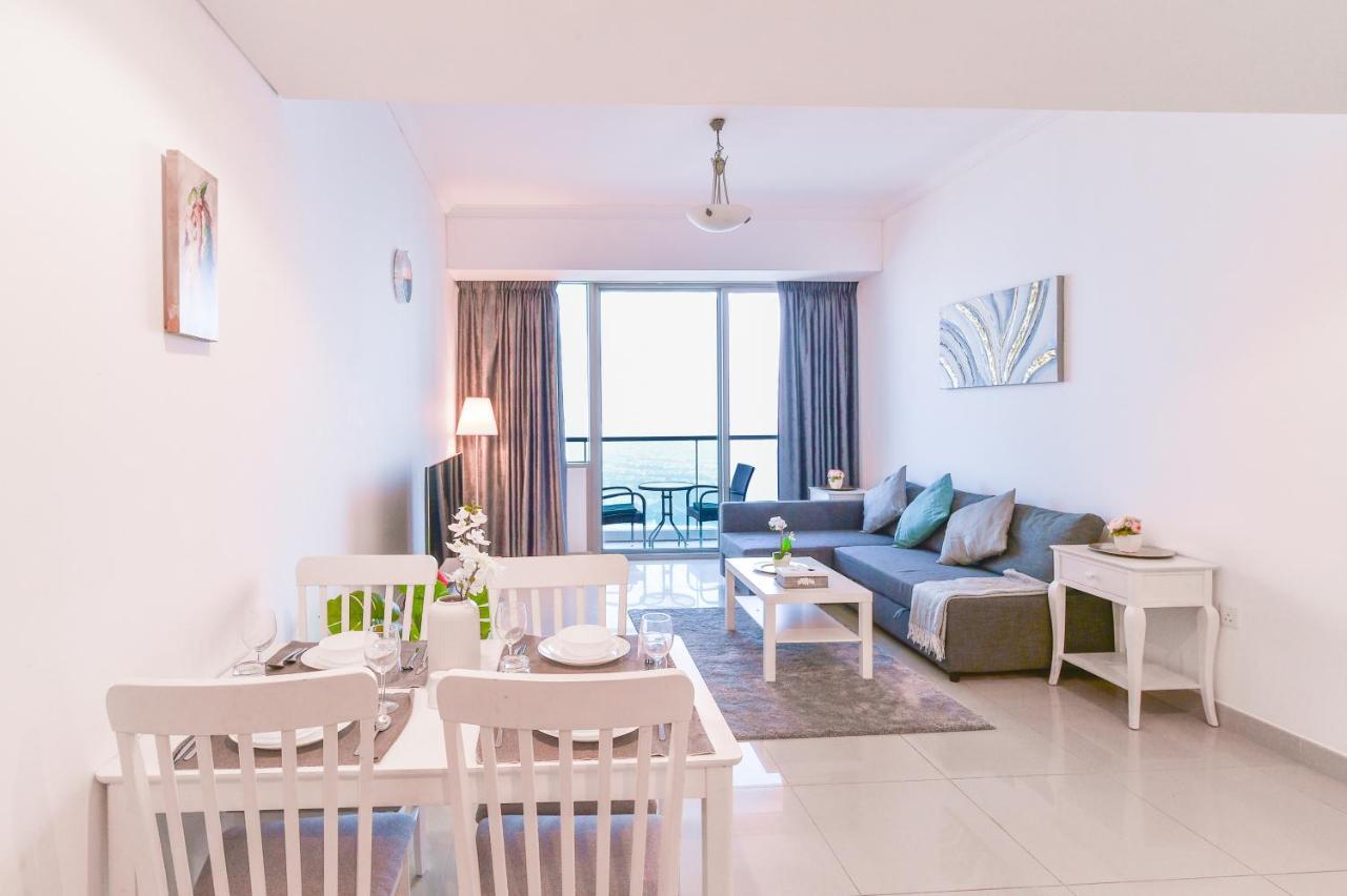 Scenic High Floor 1Br At Ocean Heights, Dubai Marina By Maxx Value Homes Exteriör bild
