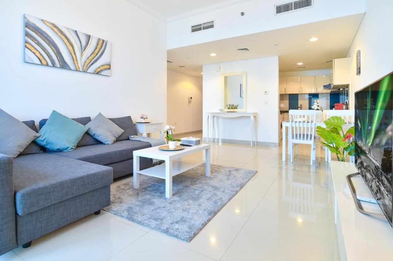 Scenic High Floor 1Br At Ocean Heights, Dubai Marina By Maxx Value Homes Exteriör bild