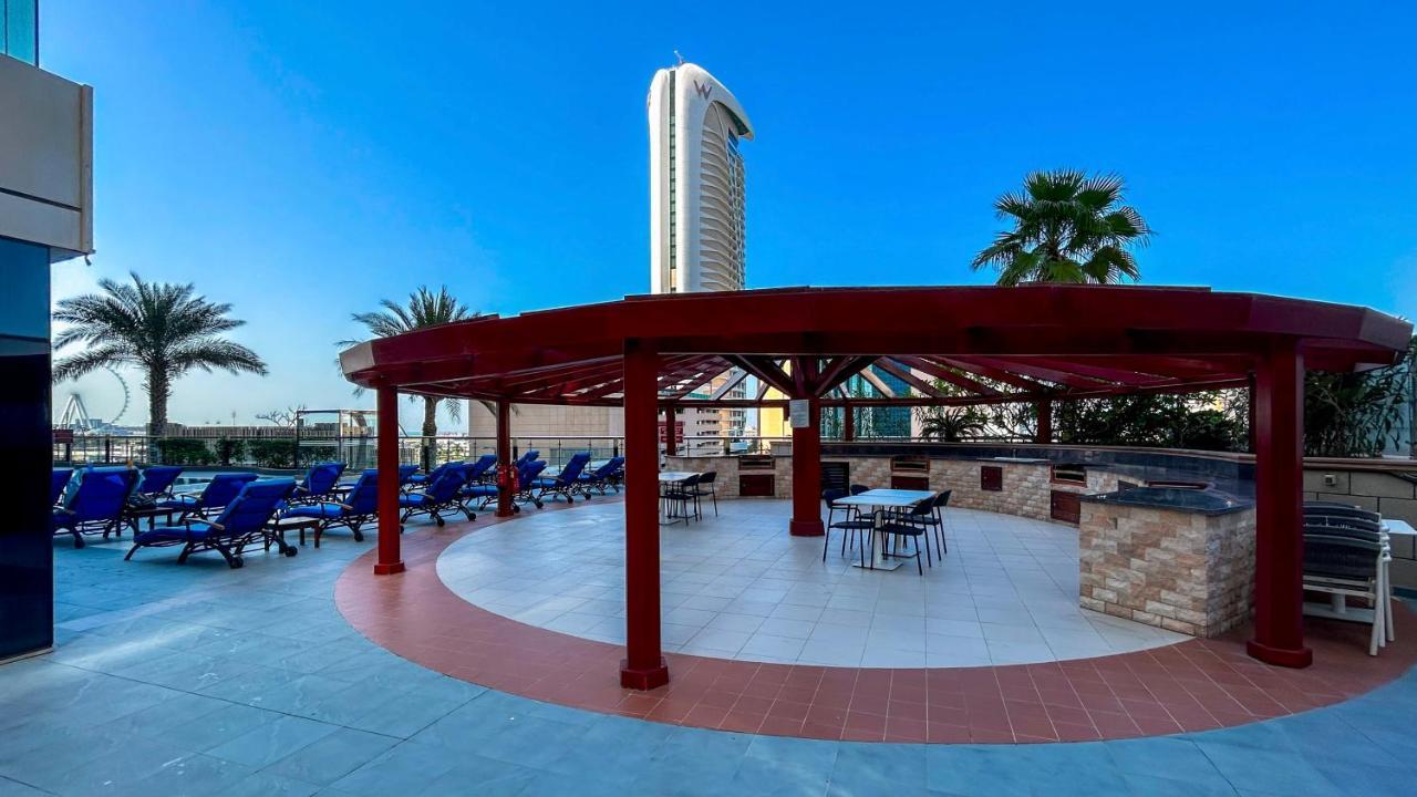 Scenic High Floor 1Br At Ocean Heights, Dubai Marina By Maxx Value Homes Exteriör bild